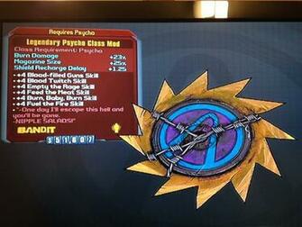 Krieg The Psycho Legendary Class Mod By Twodragoninlove