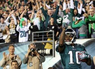 Desean Jackson ToucHDown Celebration Celebrates