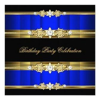 Royal Blue And Gold Wallpaper