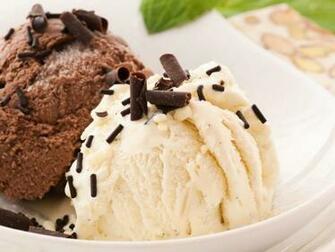 Wallpaper Chocolate And Vanilla Ice Cream Photos Walls