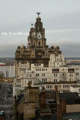 Liverpool Waterfront And River Mersey Sunrise Image