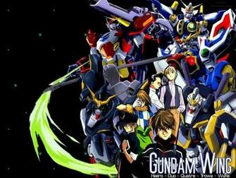 Magazine Wallpaper Gundam Wing