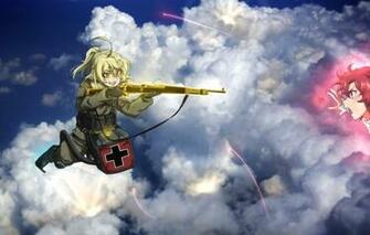 Wallpaper Tanya Degurechaff Devil Of The Rhine