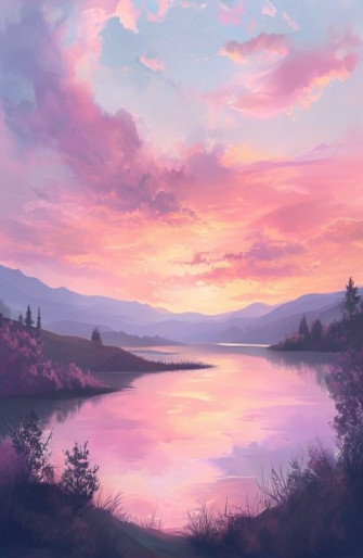 Pink Sky Wallpaper