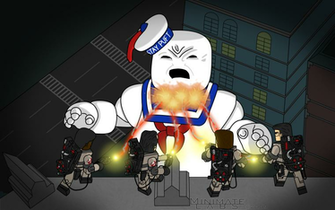 Minimate Labs Stay Puft Wallpaper Completed