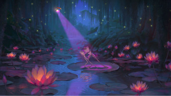 The Princess And Frog Wallpaper Group