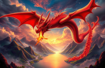 Red Dragon Gaming Wallpaper