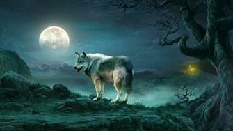 Wolf Art Wallpaper