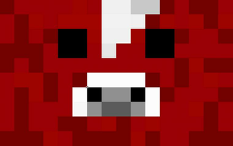 Cow Minecraft Face