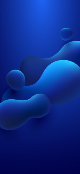 Blue Abstract iPhone Wallpaper