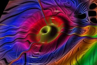 Wallpaper Fractal 3d Art Desktop In The