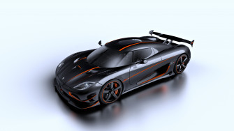 Koenigsegg Agera R Black Wallpaper