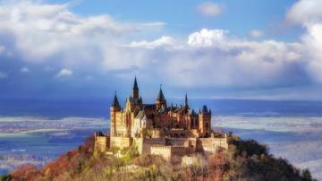Baden W Rttemberg Cloud Germany Hohenzollern Castle 4k