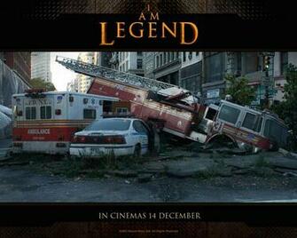 Movie Memorabilia Emporium I Am Legend Wallpaper Set