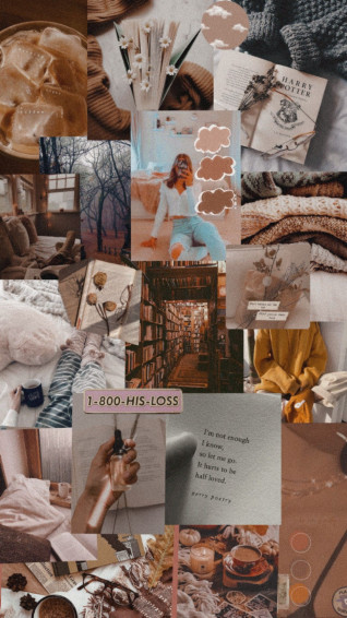 Cute Comfy Aesthetic Brown Light