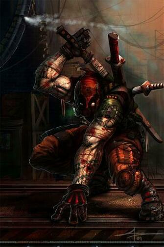 Deadpool Symbol Wallpaper iPhone