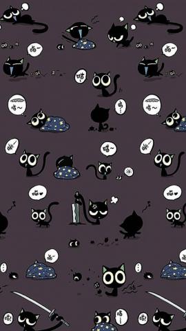 iPhone Siamese Cat Wallpaper Phone Pattern