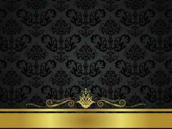 Black White Gold Wallpaper Mb Picserio