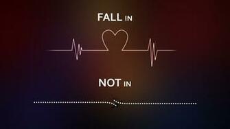 Fall In Love Wallpaper