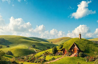 The Hobbit Shire Wallpaper