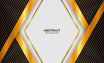 Background Elegant Gold And Black Design