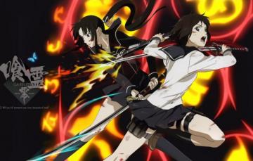 Wallpaper Girls Katana Ga Rei Zero Kagura Tsuchimiya Isaiah