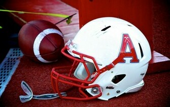 American Football Ball Red Game Sport HD Wallpaper Background UHD