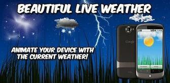 Live Weather Wallpaper Android Apps