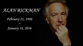 Alan Rickman Wallpaper X Net