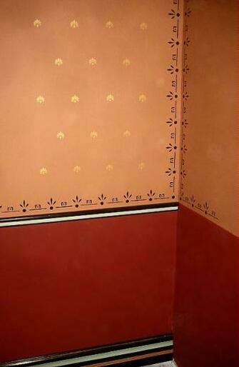 Hanging Wallpaper Border Chair Rail Height