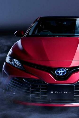 Wallpaper For iPhone X Toyota Camry 18k