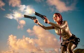 Lara Croft Cosplay Wallpaper HD