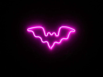 Neon Halloween Wallpaper