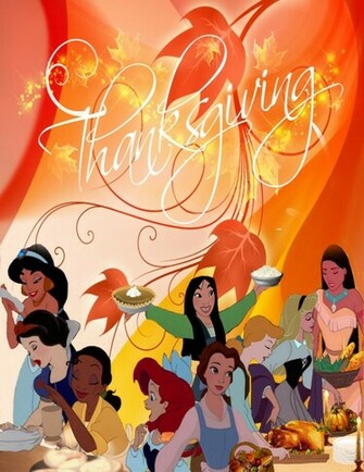 Thanksgiving Disney Princesses Princess Photo