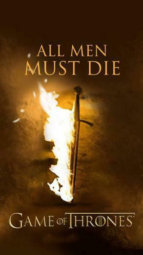 Game Of Thrones All Men Must Die iPhone 5c 5s Wallpaper
