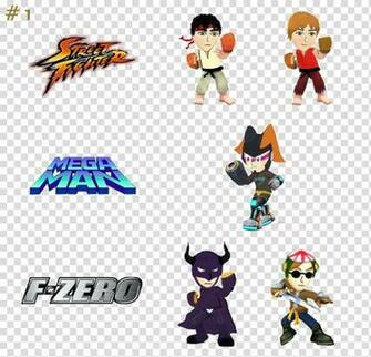 Super Smash Bros For Nintendo 3ds And Wii U Ryu Ken Masters Mii