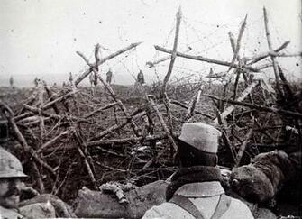 Wwi German Soldiers Background Surrendering To French