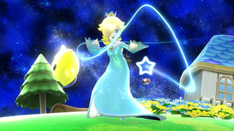 Rosalina Using Gravitaional Pull By Luma On