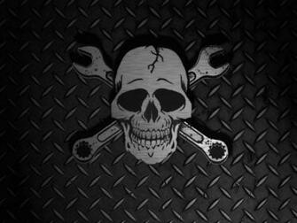 Diamond Plate Gearhead By Mortikye Background