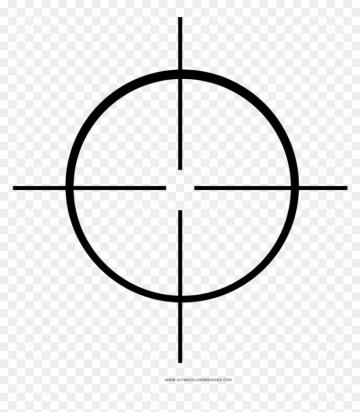 Transparent Background Crosshair Png Vhv