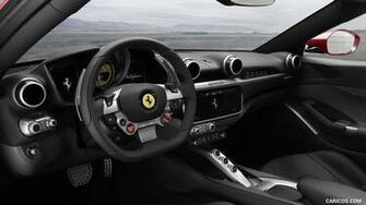 Ferrari Portofino Interior HD Wallpaper