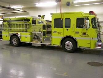 Fire Truck Computer Wallpaper Desktop Background Id