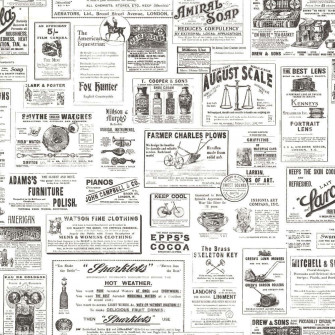 Vintage Newspaper Wallpaper
