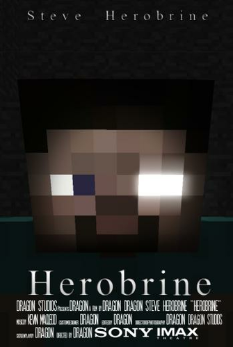 Herobrine Epic Minecraft Movie Poster Wallpaper And Art Mine