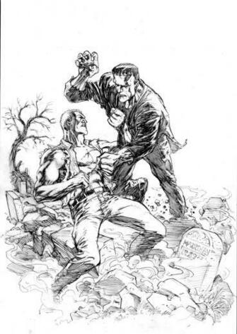 Doc Savage Professional Original Artwork Image Gallery
