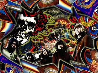 Grateful Dead Wallpaper Skeleton And Roses