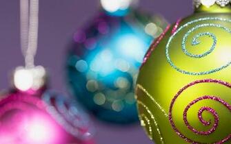 Christmas Balls Computer Wallpaper Desktop Background