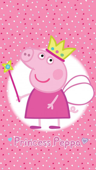 Peppa Pig House Wallpaper