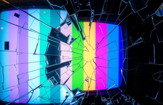 Broken Tv Screen Wallpaper
