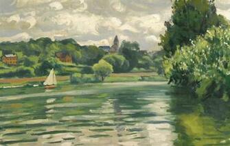Wallpaper Landscape Boat Picture Sail Albert Marquet